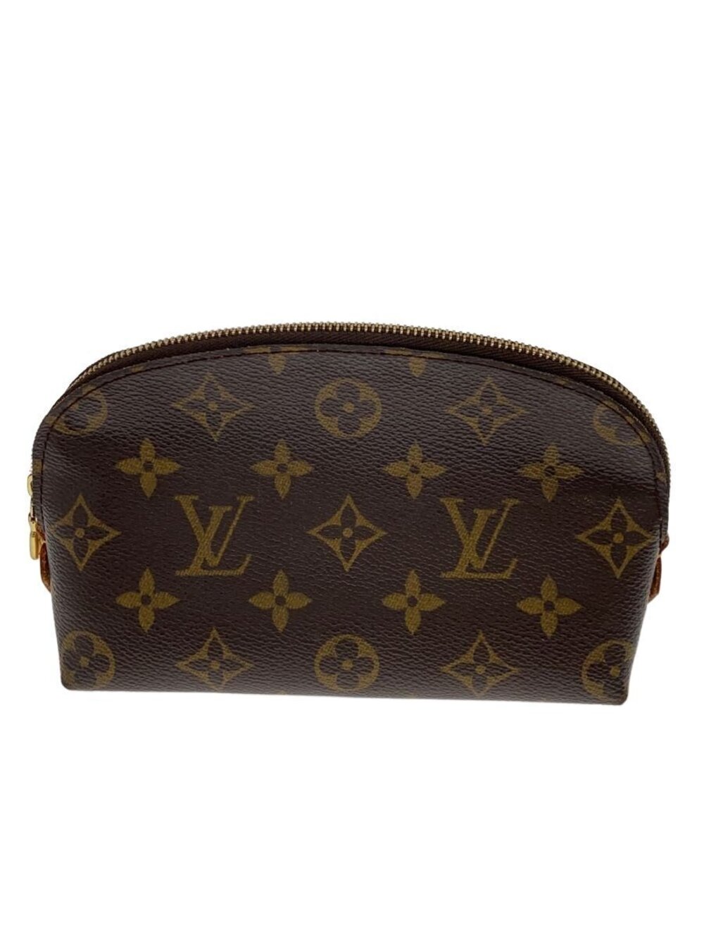LOUIS VUITTON Pochette Cosmtique Monogram Canvas Brown